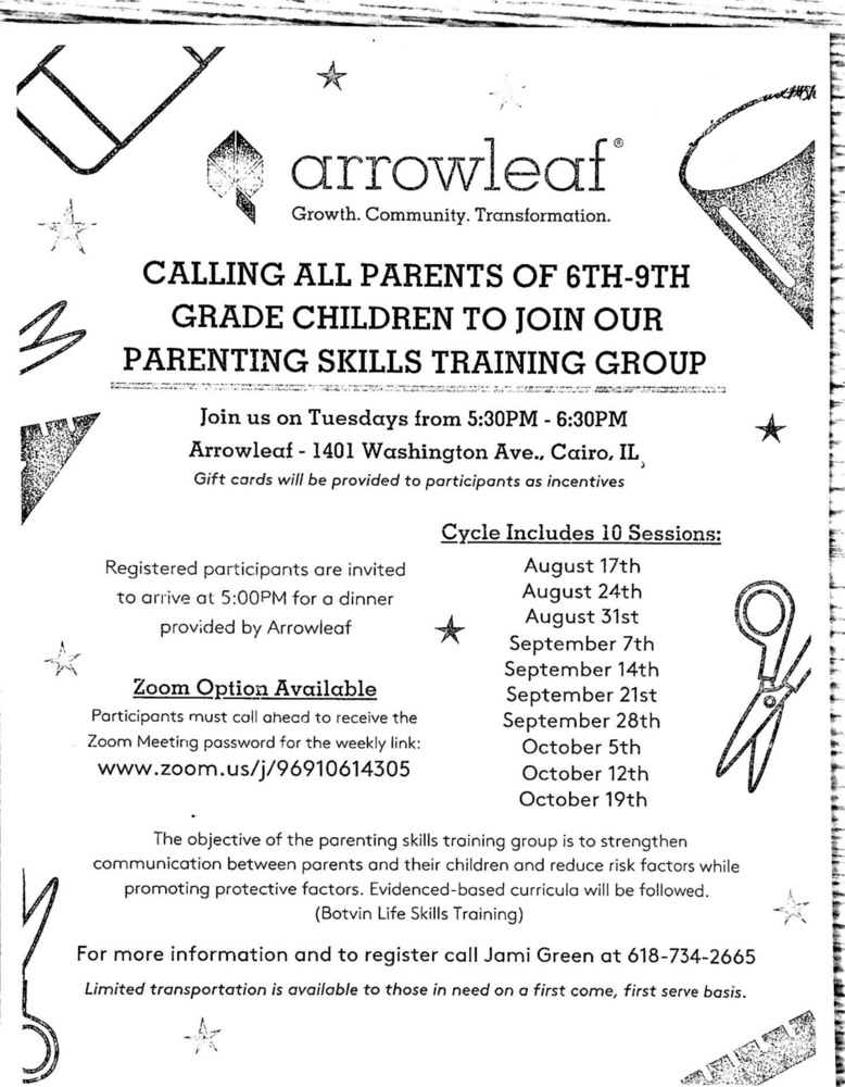 Parenting Skills Training Group