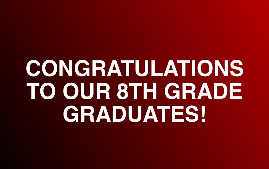 8th Grade Graduates