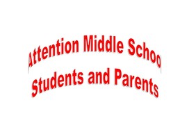 Middle School Information