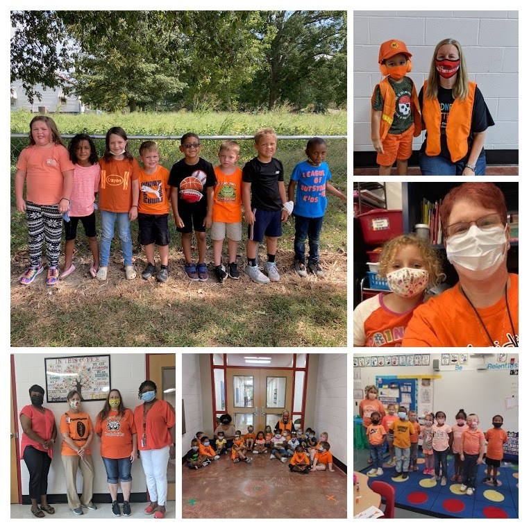 Meridian PreK Celebrates ORANGE